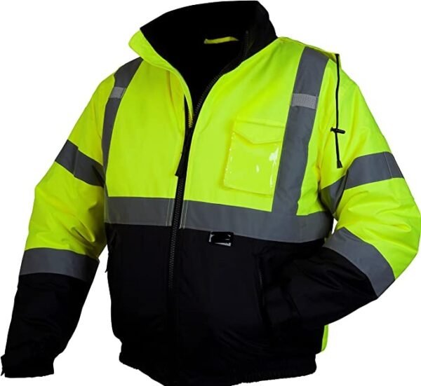 hi vis bomber jacket