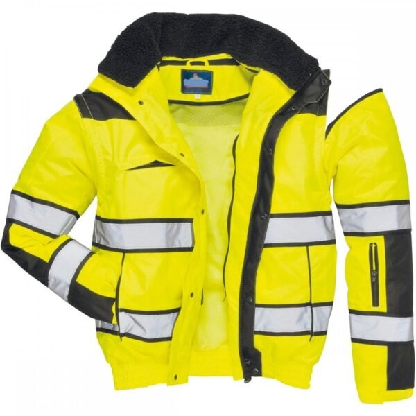 hi vis bomber jacket